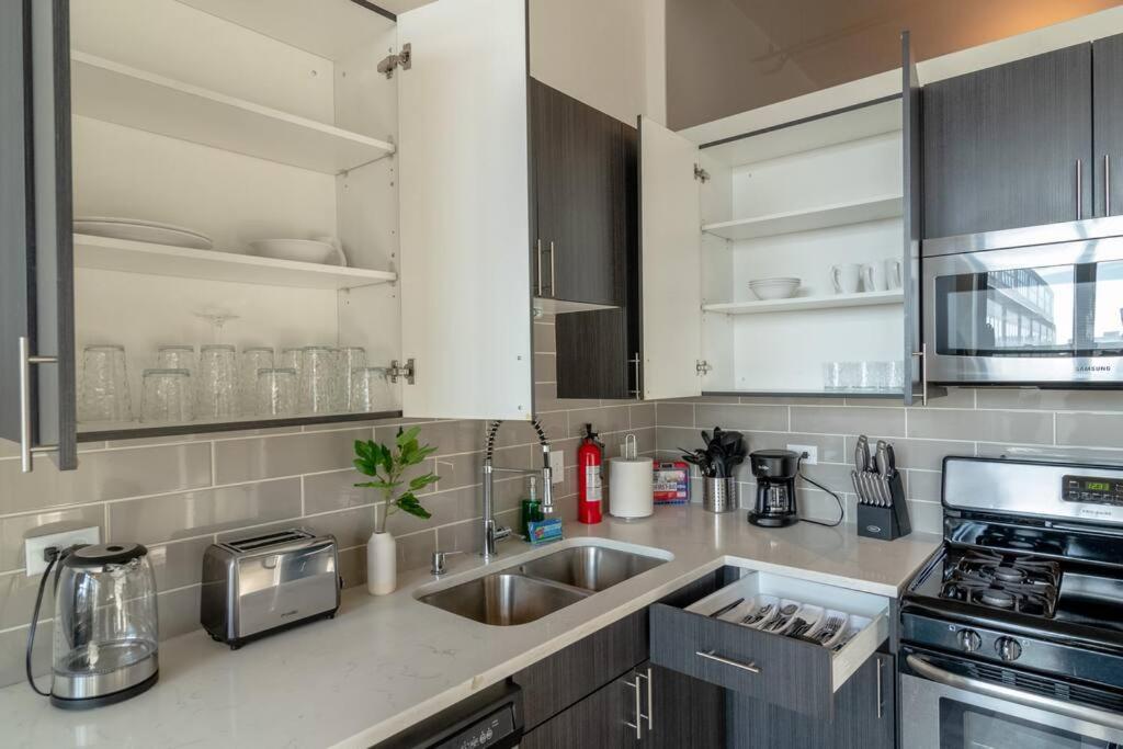 Chicago 2Br Suite Perfect For Convention And Business Trips Near Mccormick Place, Arena, Soldier Field And Grant Park Exterior foto